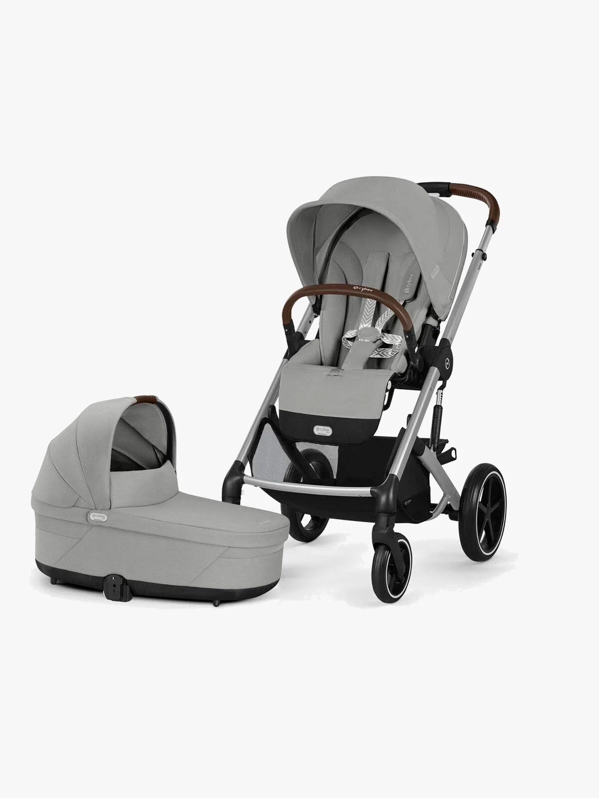 Cybex Balios S Lux grå silver 2026 – bäst barnvagn under 8000 kr